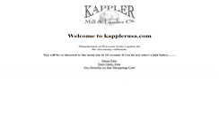 Desktop Screenshot of kapplerusa.com